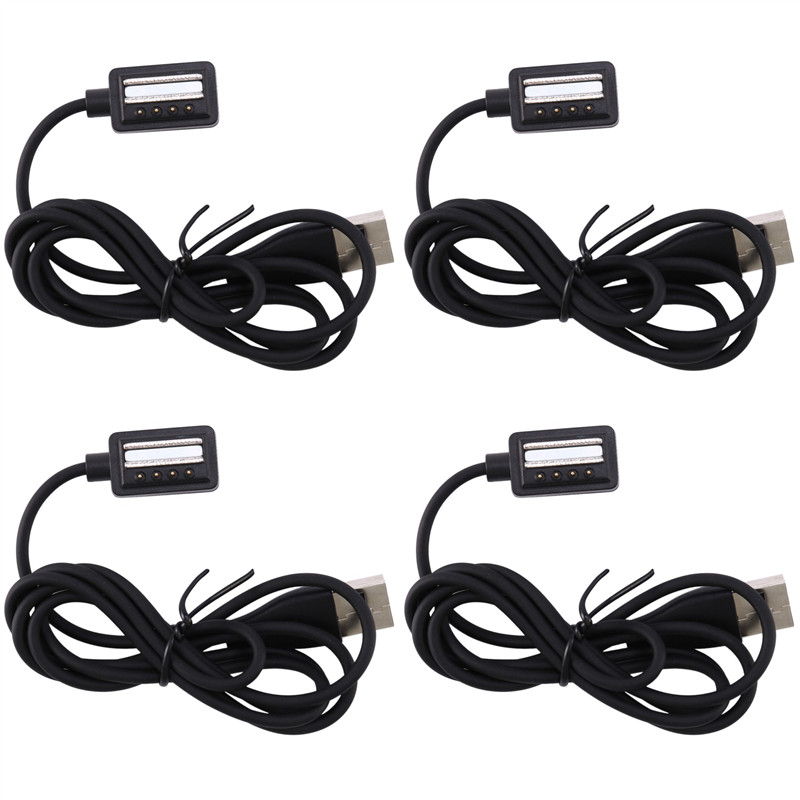 Aa84 4X Magnetic Usb Charging Power Cable For Suunto 9/ Spartan Ultra/Spartan Ultra Hr/Spartan