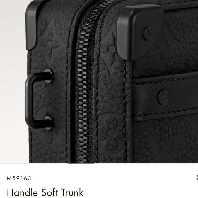 TAS SLING BAG PRIA MAN LV LOUIS VUITTON HANDLE SOFT TRUNK M59163 ORIGINAL PRODUCT