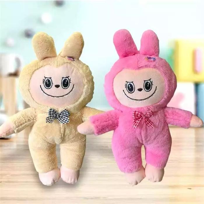 Boneka Labubu The Monster Macaron LABUBU//the monster exciting macaron / Mainan Anak Perempuan /