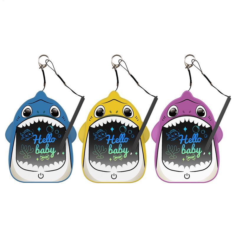 Shark Doodle Pad Cartoon Lcd Writing Boards Educational Writing Tablet Kids Drawing Tablet Drawing