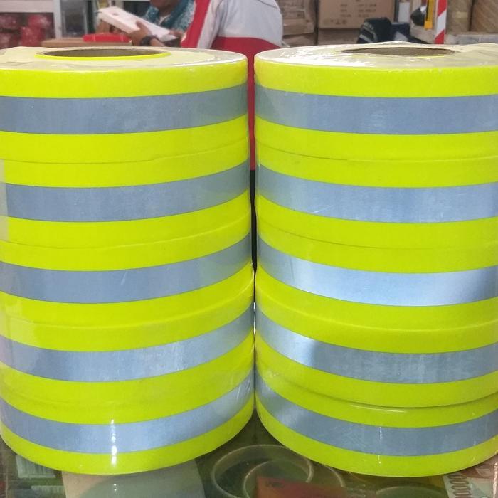 Scotlite Kain Kombinasi Tahan Api 5 Cm - Reflektor Safety Jahit