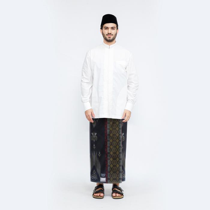 TERLARIS Sarung BHS Classic Silver Motif C45 DKA Black Series READY STOCK