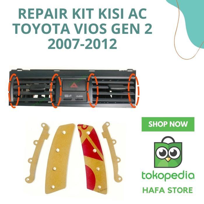 Solusi kerusakan Kisi AC Toyota Vios / Limo Gen 2 Tahun 2007 - 2012