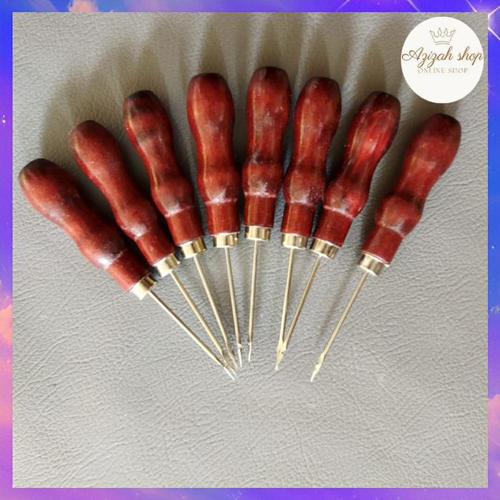 1 PCS JARUM SOL / TUSUK SEPATU - JARUM RUNCING + KAIT JARUM SOL SEPATU JARUM SOL PREMIUM / JARUM SOL