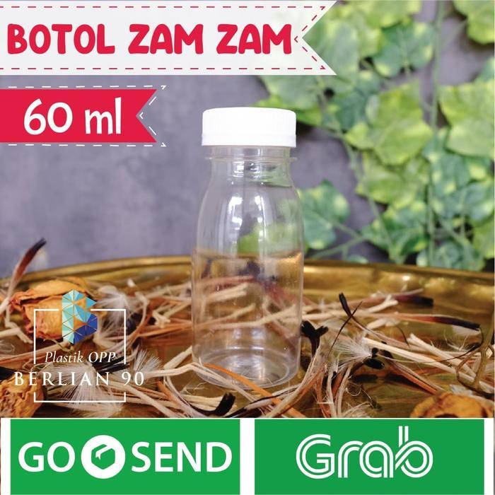 doni- Botol Zam Zam 60 Ml Botol Air Zamzam Botol Kecil Khusus Gojek Grab