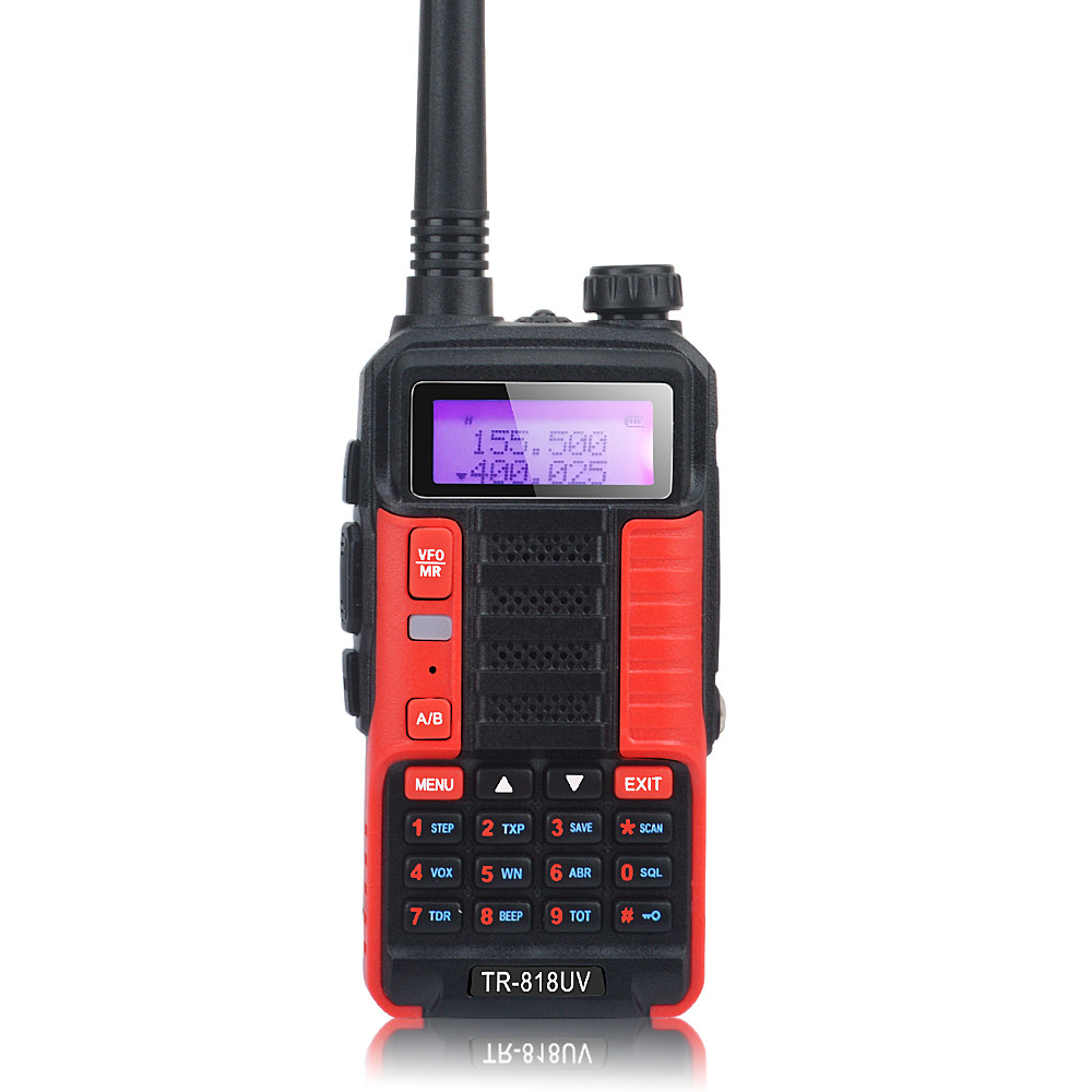 Baofeng TR-818UV 8W VHF UHF Dual Band FM Walkie talkie with free earpiece