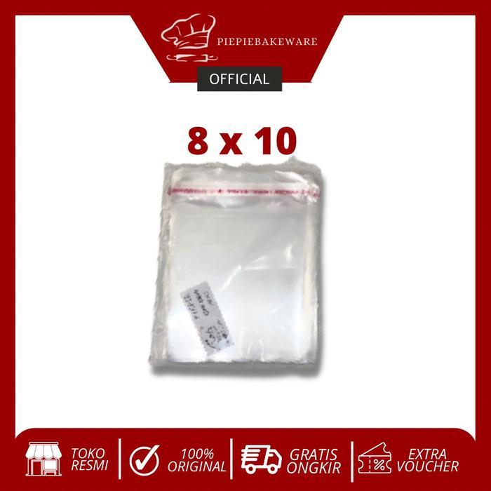 Plastik Opp Seal / Plastik Roti Dan Snack 8X10 Cm #Gratisongkir