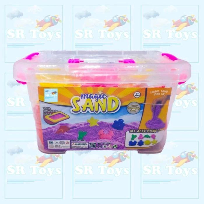 Stok Baru MAINAN PASIR ANAK ANAK - MAINAN PASIR PASIRAN SET - MAINAN PASIR AJAIB UNTUK ANAK ANAK