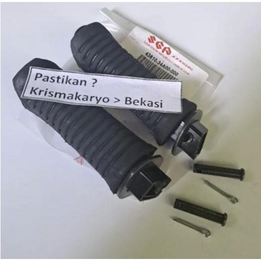 >.< FOOT STEP SATRIA 2 TAK HIU 2T LUMBA ORI BELAKANG 2TAK SUZUKI KODE 1052