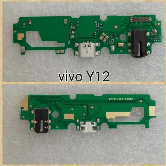 Cantikamobile_ Pcb Cas Vivo Y12 2019 / Board Cas Vivo Y12 / Konektor Cas Y12 2019