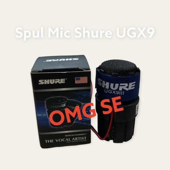 Promo spull mic shure ugx 9iii