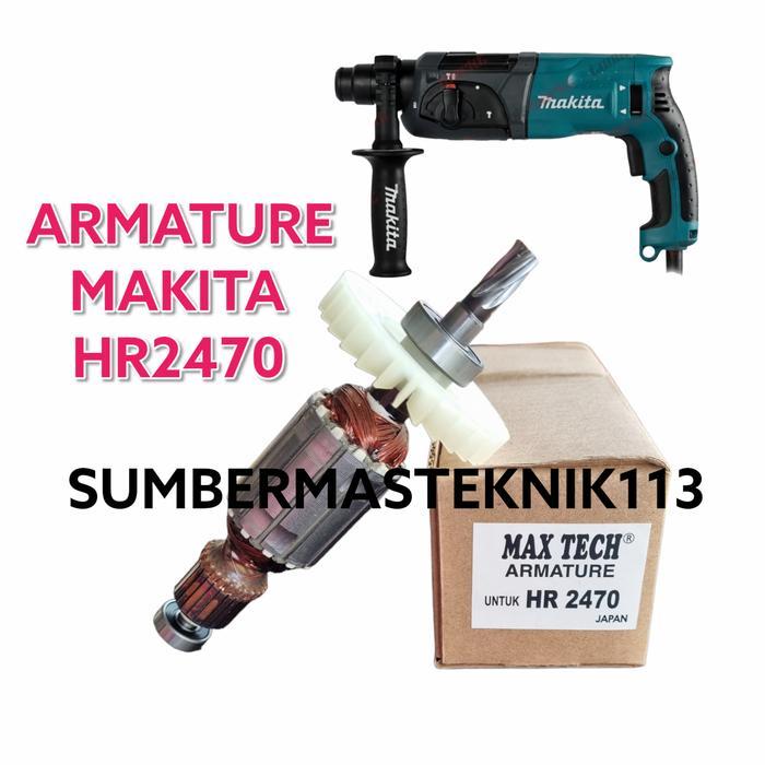 Promo Angker Makita Hr2470 Armature Mesin Bor Makita Hr 2470 Mesin Bor Sds + Terlariss 