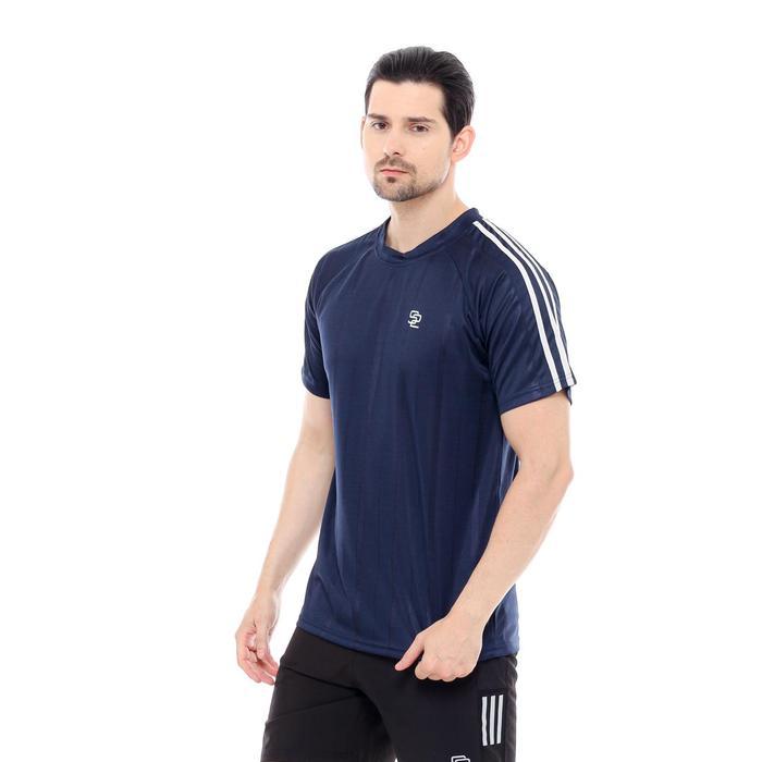 SecondShape - Baju Olahraga Pria Laki laki Men Sport Jersey Futsal Soccer Bola Running Gym Padel