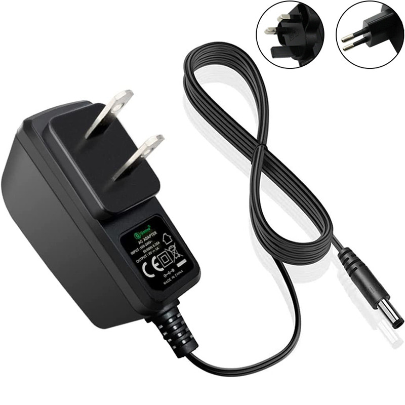 9V DC Power Supply Cord Charger Center Negative,Compatible with Casio