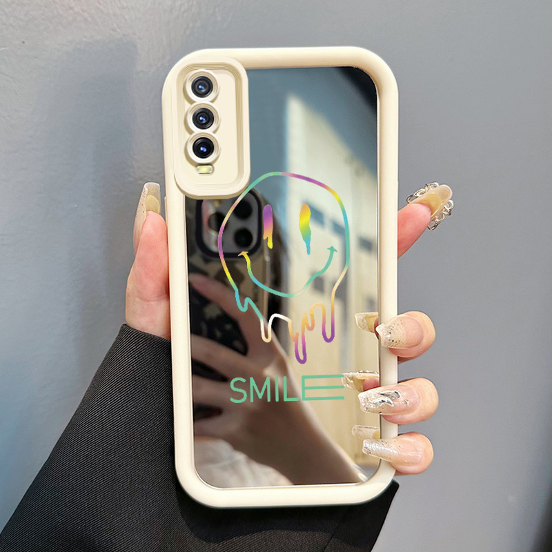 Casing Hp VIVO Y20 Y20s Y20i Y20T Y12s Y12a Y30G Y11s Case HP Casing pola Tas Emoji Alien Kartun Kas