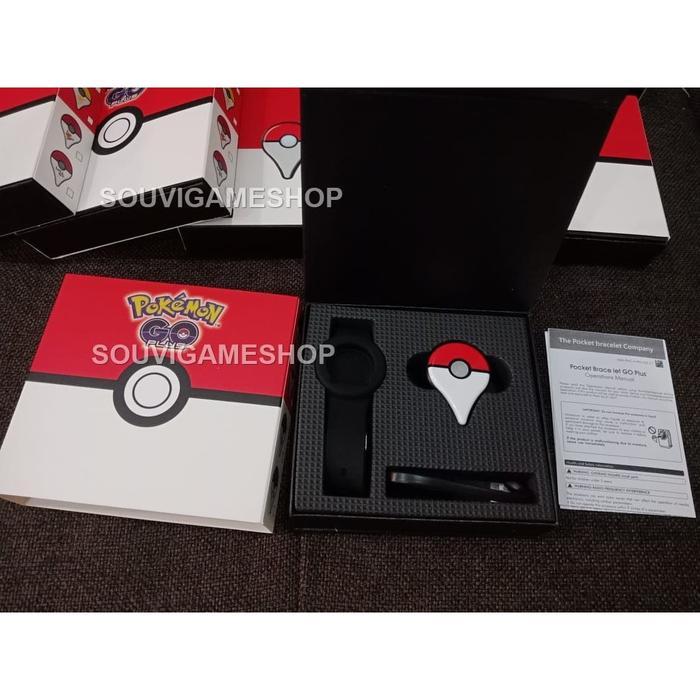 Pokemon Go Plus Pogo+ Dual Version Auto - Manual Rechargeable Battery Original