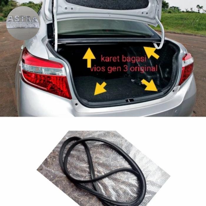 karet pintu bagasi vios gen 3 original