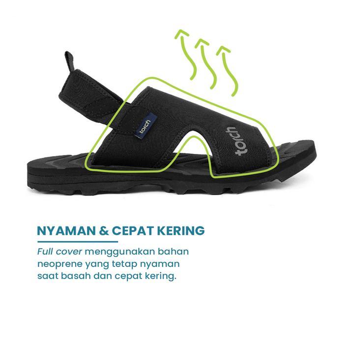 d1nv- Sandal Travelling Nyaman Ramadan Umroh Haji Pria Wanita Stylish - Torch Arrafa