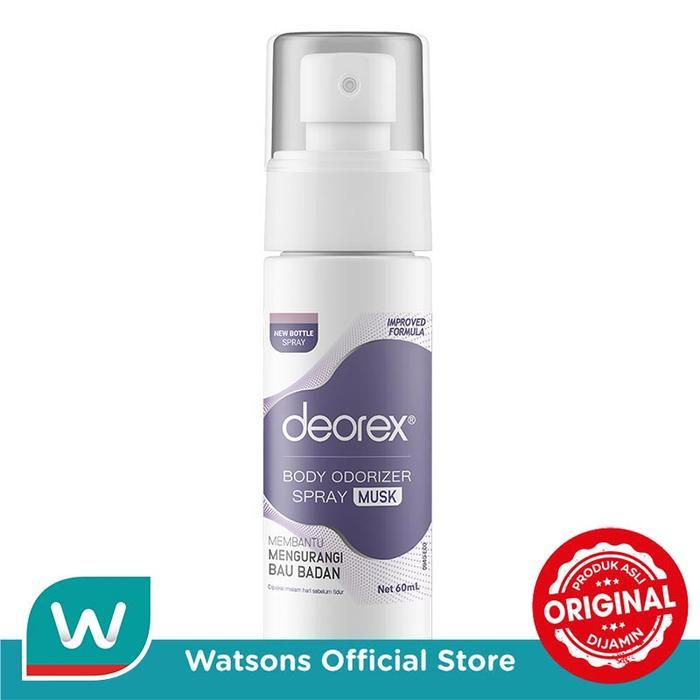 75r2- Deorex Body Spray Masking Fragrance Musk 60Ml