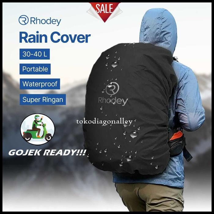 COVER BAG JAS HUJAN TAS COVER TAS SARUNG TAS PUNGGUNG RAIN COVER PELINDUNG ANTI AIR HUJAN TAS RANSEL