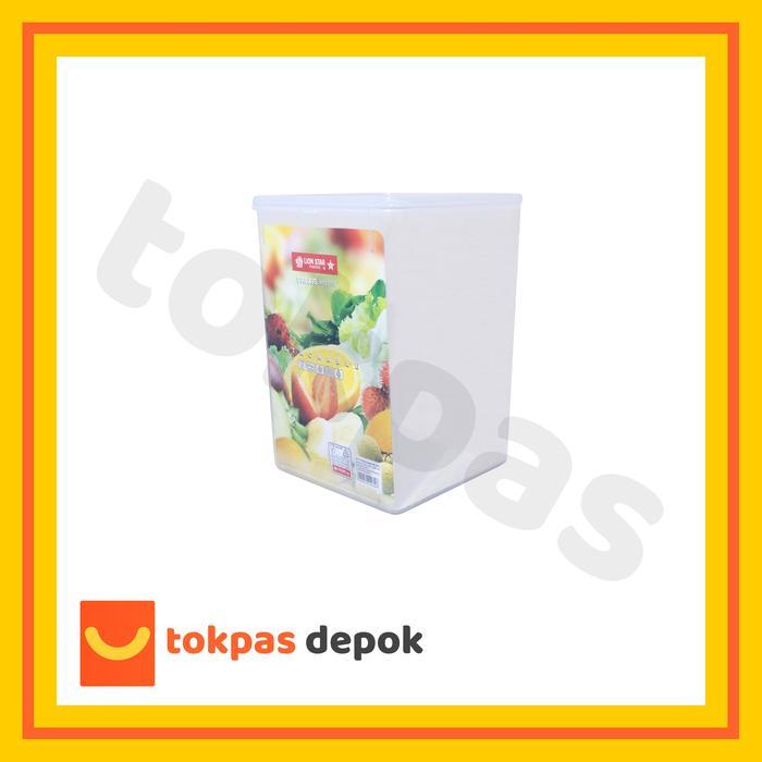 Toples Segi 10 Liter Tempat Makanan Praxis Keeper 608 Lion Star KP 17 Plastik toples kue 1 set