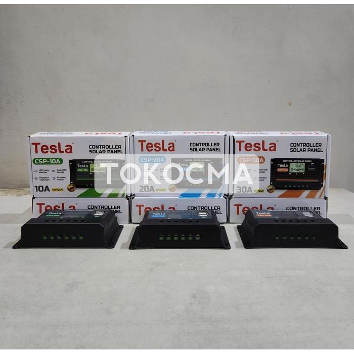 Alat Control Solar Panel Surya 10A,20A,30A/Controler Solar Panel Tesla