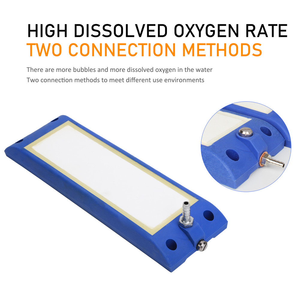 Air Stone Bar Fish Tank Micro Bubble Oxygen Diffuser Aquarium Dual Interface Nano Air Stone Bar