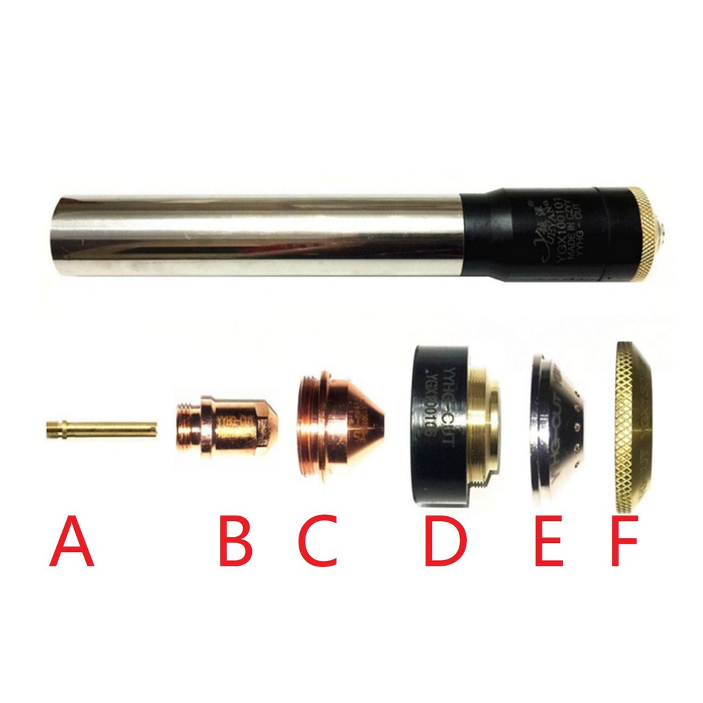 YGX100A CNC Plasma Torch Electrode Nozzle Tip YGX-100 YGX100 100104