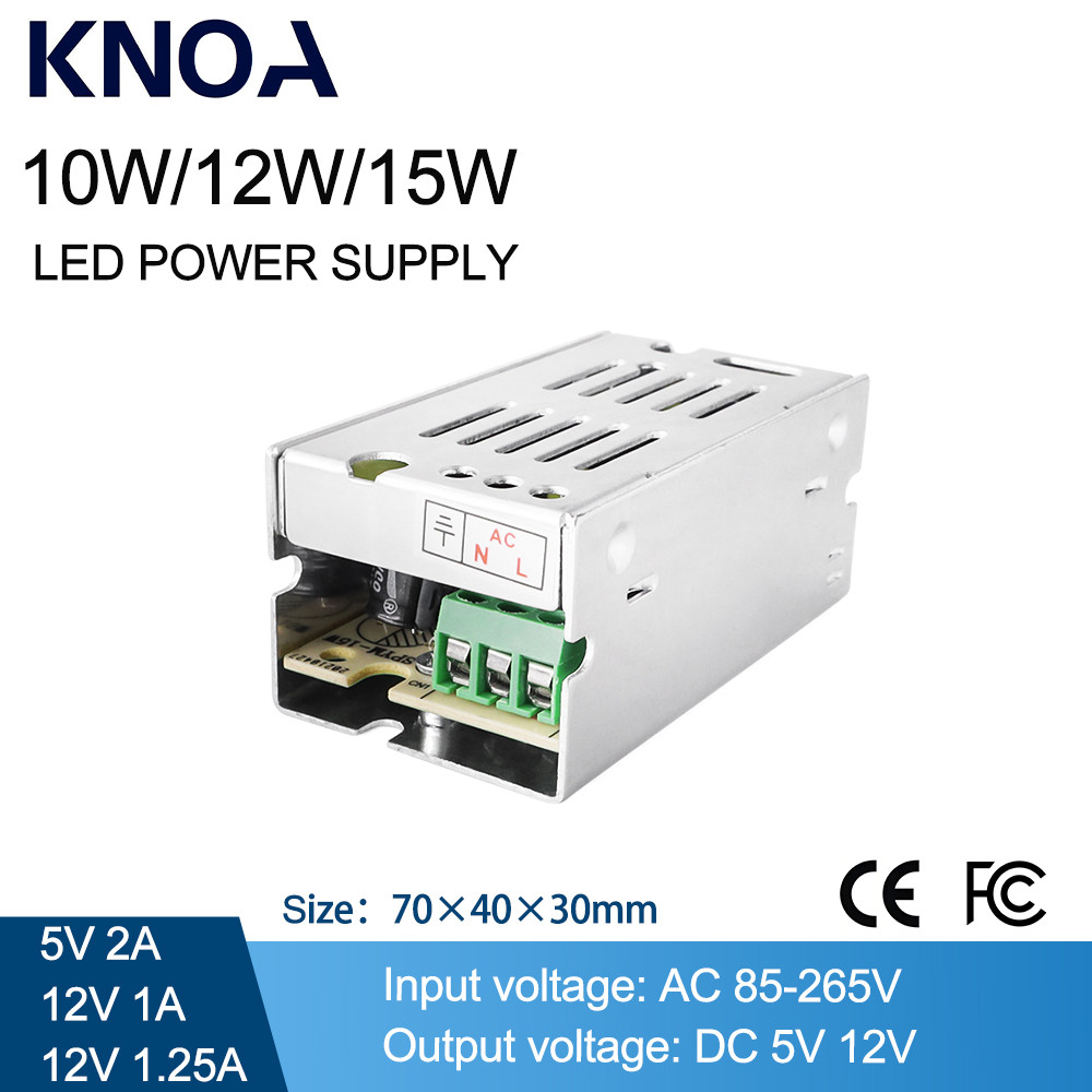 5V 12V Power Supply Adapter 100-240V Ac To 5V 12V Dc Transformer Switching Power Supply Smps 5V2A