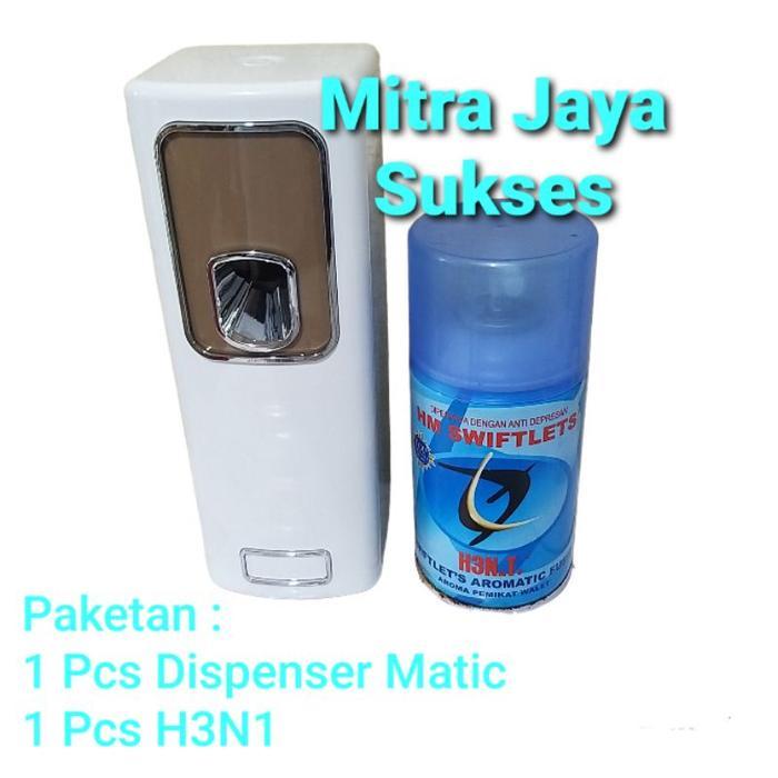 Paket Parfum Burung Walet H3N1+Dispenser Manual Kecil Semprot Otomatis