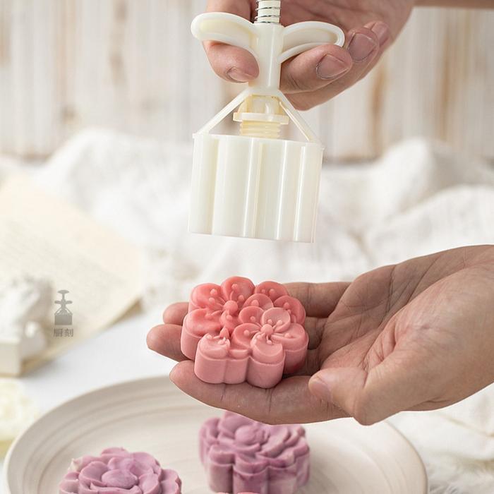 (30GR) CETAKAN NASTAR CETAKAN MOONCAKE MINI CETAKAN BUNGA 30GR