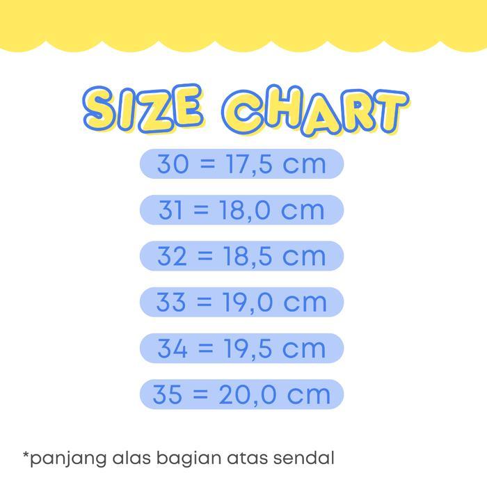 ezbu- Sandal Selop Karet Anak Laki 5 6 7 8 9 10 Tahun Slip On Slop Selobong Anak Cowok