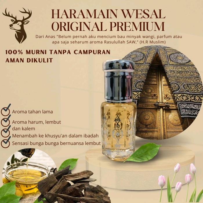 sjy Parfum Haramain Wesal Original Premium