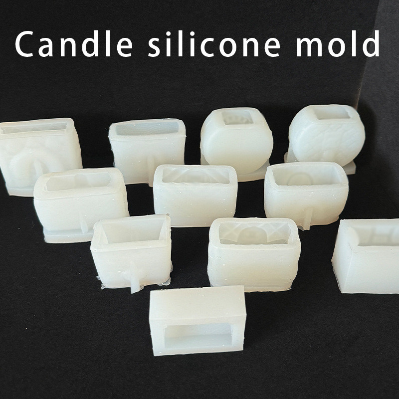 Brand Bag Aromatherapy Silicone Candle MoldDIYCake Chocolate Mold Home Decoration Ornamentmini