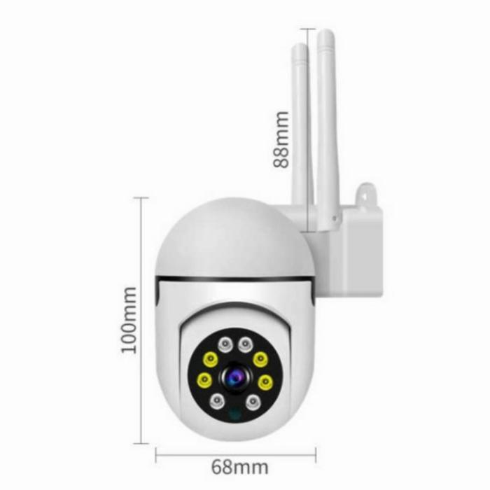 NEW IP CAMERA CCTV 8MP COLORVU MALAM BERWARNA WIRELESS OUTDOOR