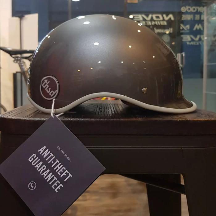 Thousand Metallics Collection Helmet Polished Titanium