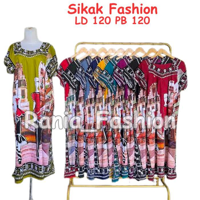 Daster Rania Fashion motif SIKAK FASHION Terbaru Viral