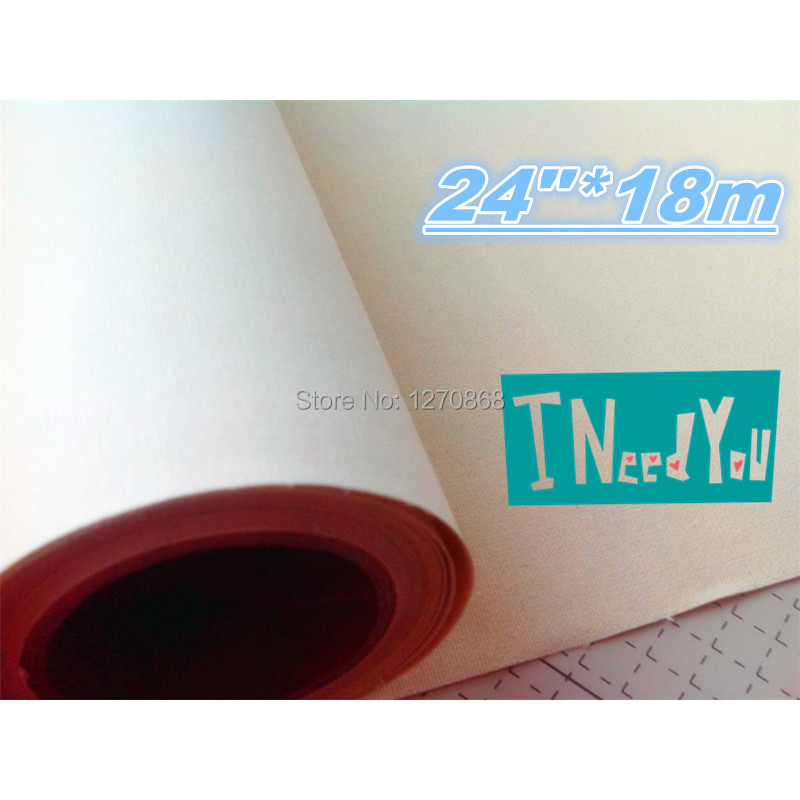 420gsm 24"*18m Matte poly-cotton blend inkjet canvas for oil painting reproduction