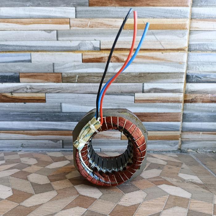 Dinamo Sepul / Gulungan Stator Pompa Air Sanyo 125watt