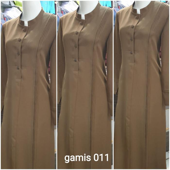 gamis pemda seragam dinas Pemda baju khaki seragam ASN gamis muslimah Kerja Wanita Blazer Panjang