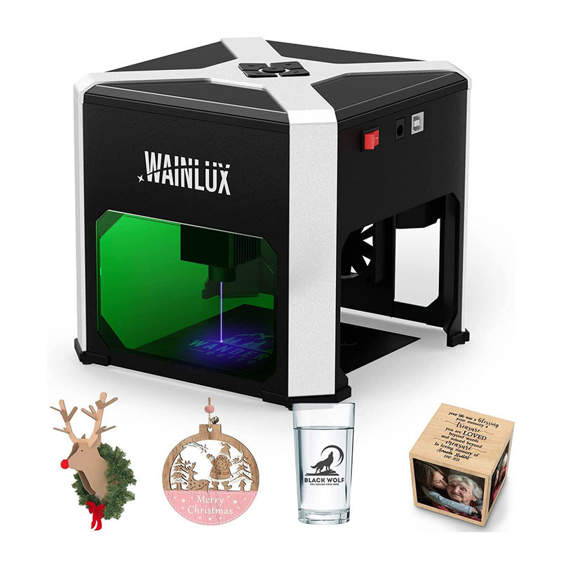 Wainlux Laser Engraver K6 3000Mw Cnc Bluetoot Mini Laser Engraving Machine Diy Logo Mark Printer