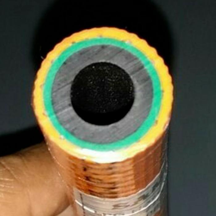 OngkirFree- Selang Gas Lpg Mondea Orange 3 Lapis Anti Tikus Anti Minyak Tebal Sni ( Meteran )