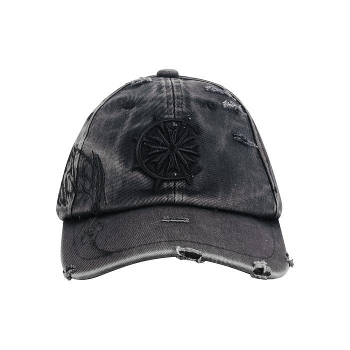 TERMURAH Gozeal Polocaps Washed Raw Topi Bordir Bermotif Keren Pria Wanita Unisex READY STOCK