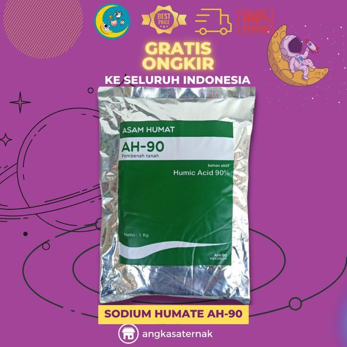 Diskon ASAM HUMAT AH-90 1 kg - Asam Humate 90% - Asam Humate Original 90% - Asam Humate Untuk
