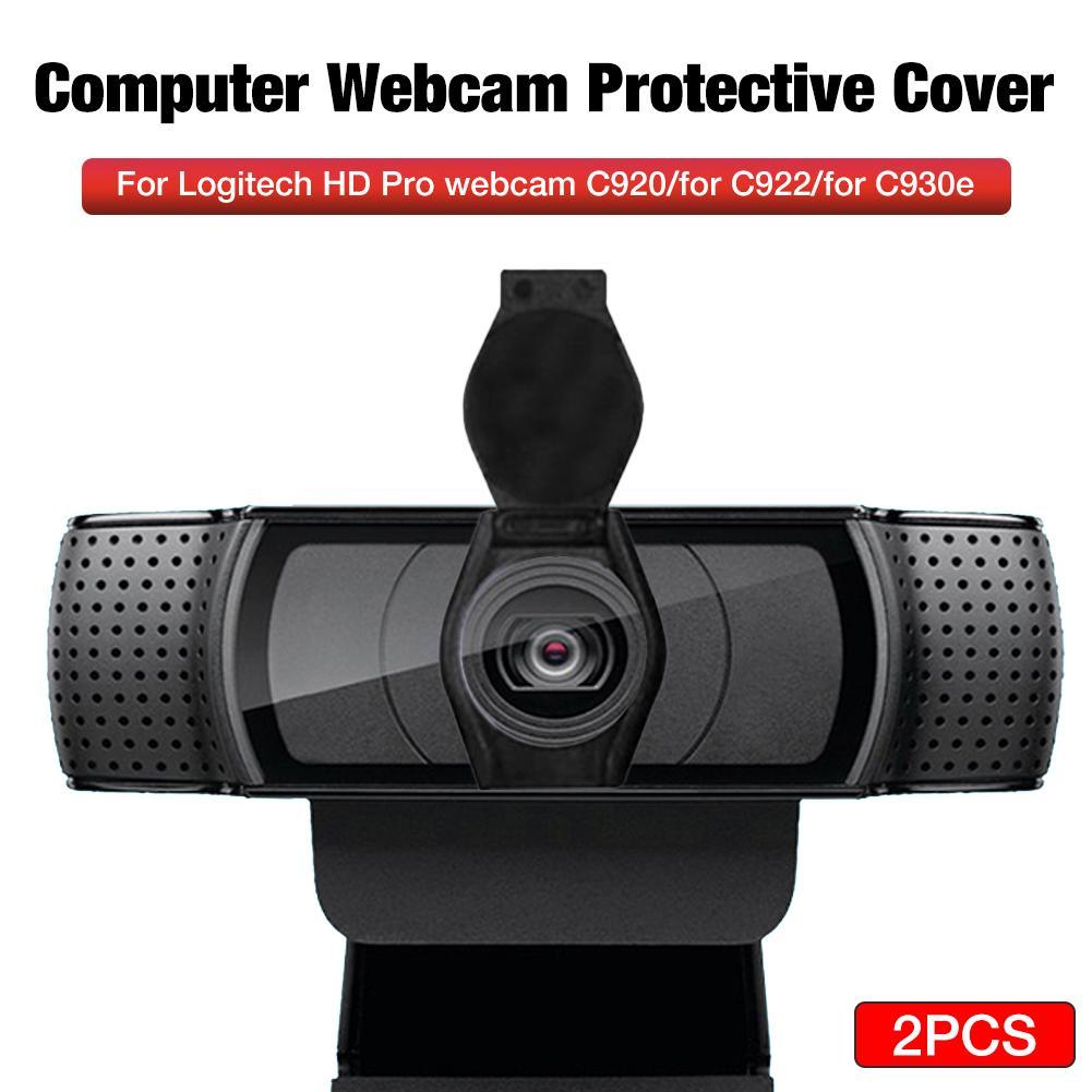 2Pcs Privacy Shutter Lens Cap Hood Protect Cover For Hd Pro Webcam C920 C922 C930E Protects Lens