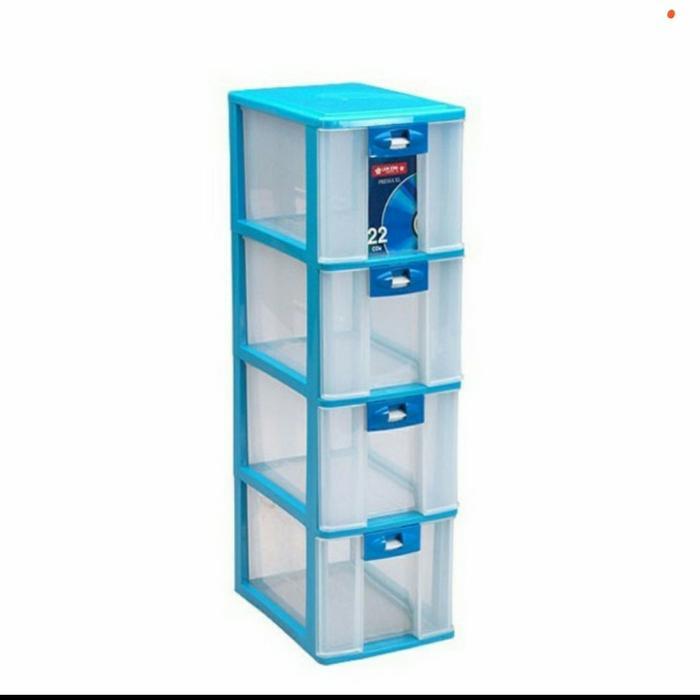 Laci Plastik Cd Susun 4 Lion Star Pressa Pr 24 Xl-4 Box Dvd Container