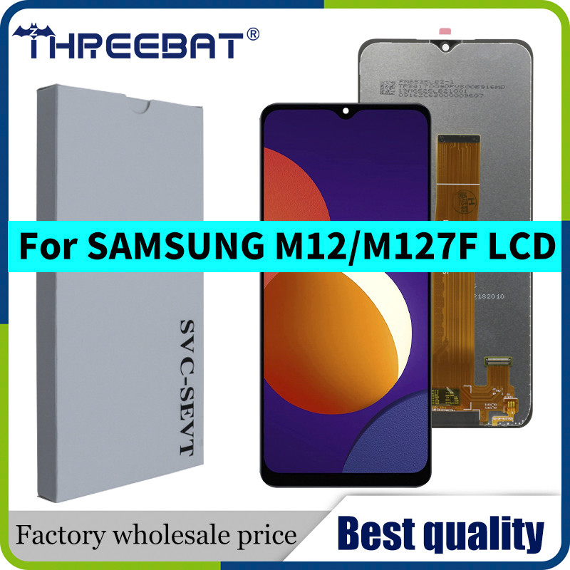 6.5" High Quality Lcd For Samsung M12 M127 M127F Sm-M127F Sm-M127F/Ds Sm-M127G Lcd Display Touch