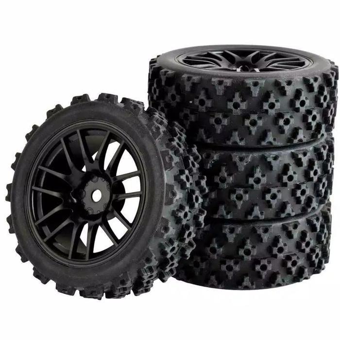 Jual 1Pcs Velg + Ban Offroad Buggy Rc 1/14 Zd Wltoys 144001 Hsp Remo Hsp