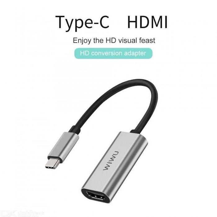 Wiwu Alpha Connector Cable HDMI to USB C