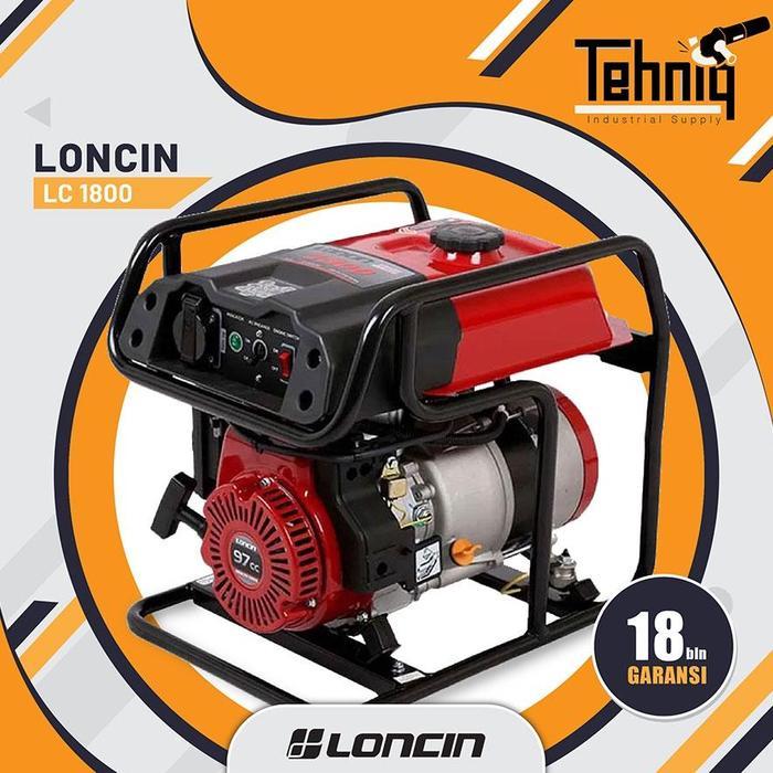 Generator Genset Listrik Bensin LONCIN LC 1800 Practical Series 1000 Watt